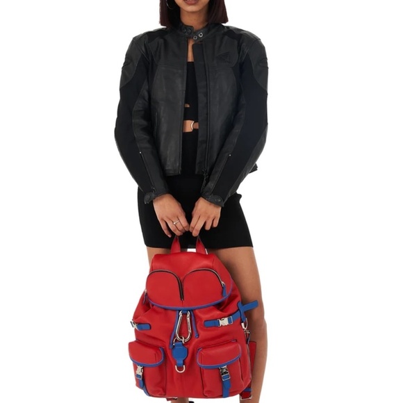 Hènope Leggenda M Backpack MEDIUM RED/BLUE - Picture 2 of 16